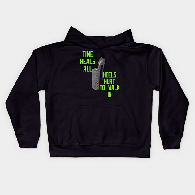 HEELS x MAD AYN Kids Hoodie by MAD AYN